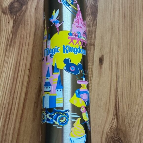 2024 Disney World Magic Kingdom Starbucks Discovery Series Metal Tumbler- Used - Picture 6 of 6